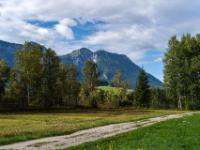 Am Beginn des Moorrundweges